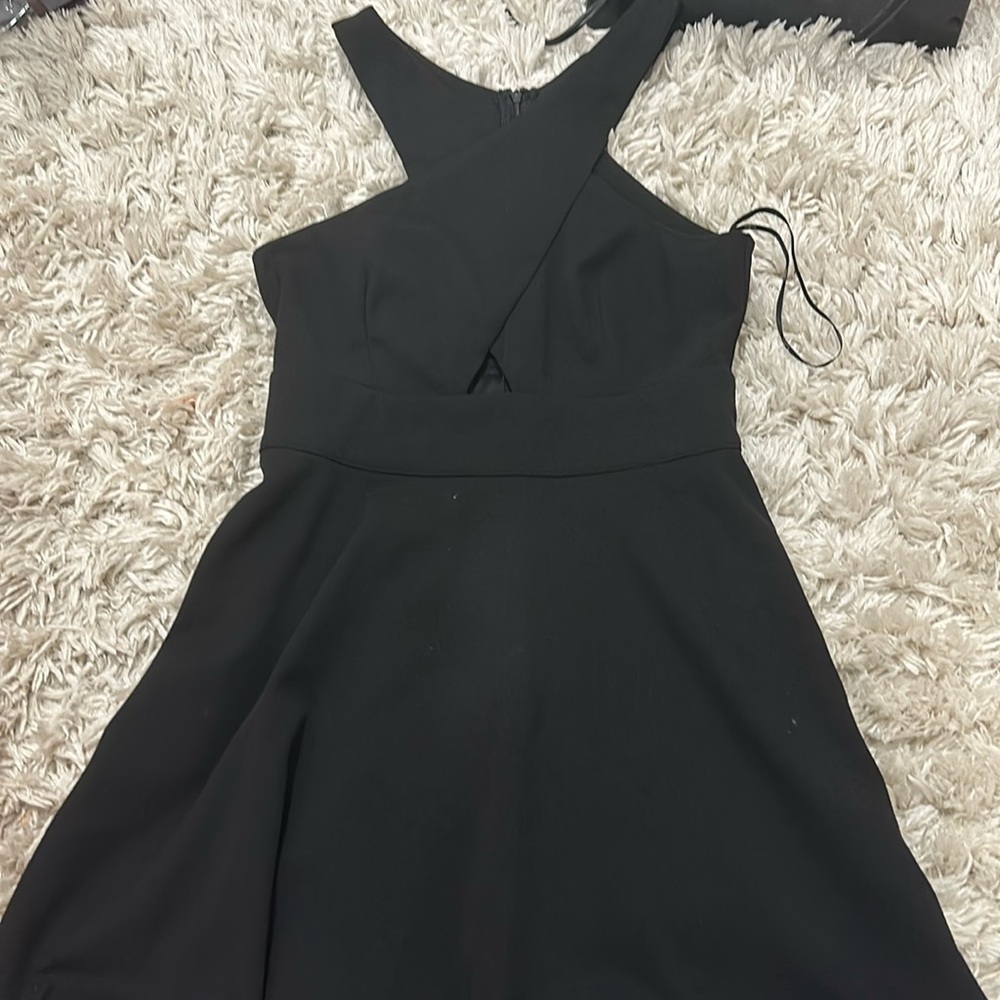 Lulus mini black dress